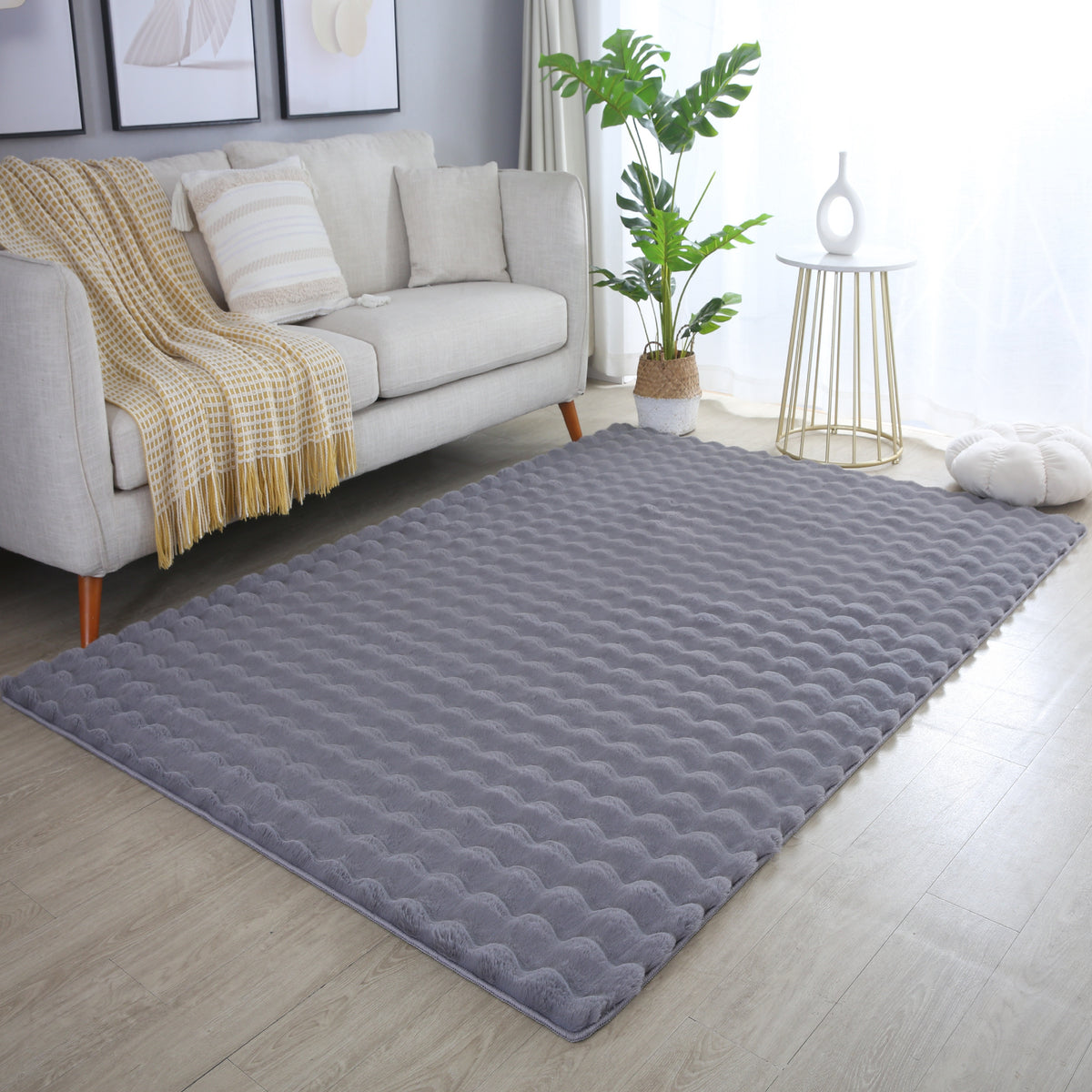 Design 5110 Grau Rechteckig