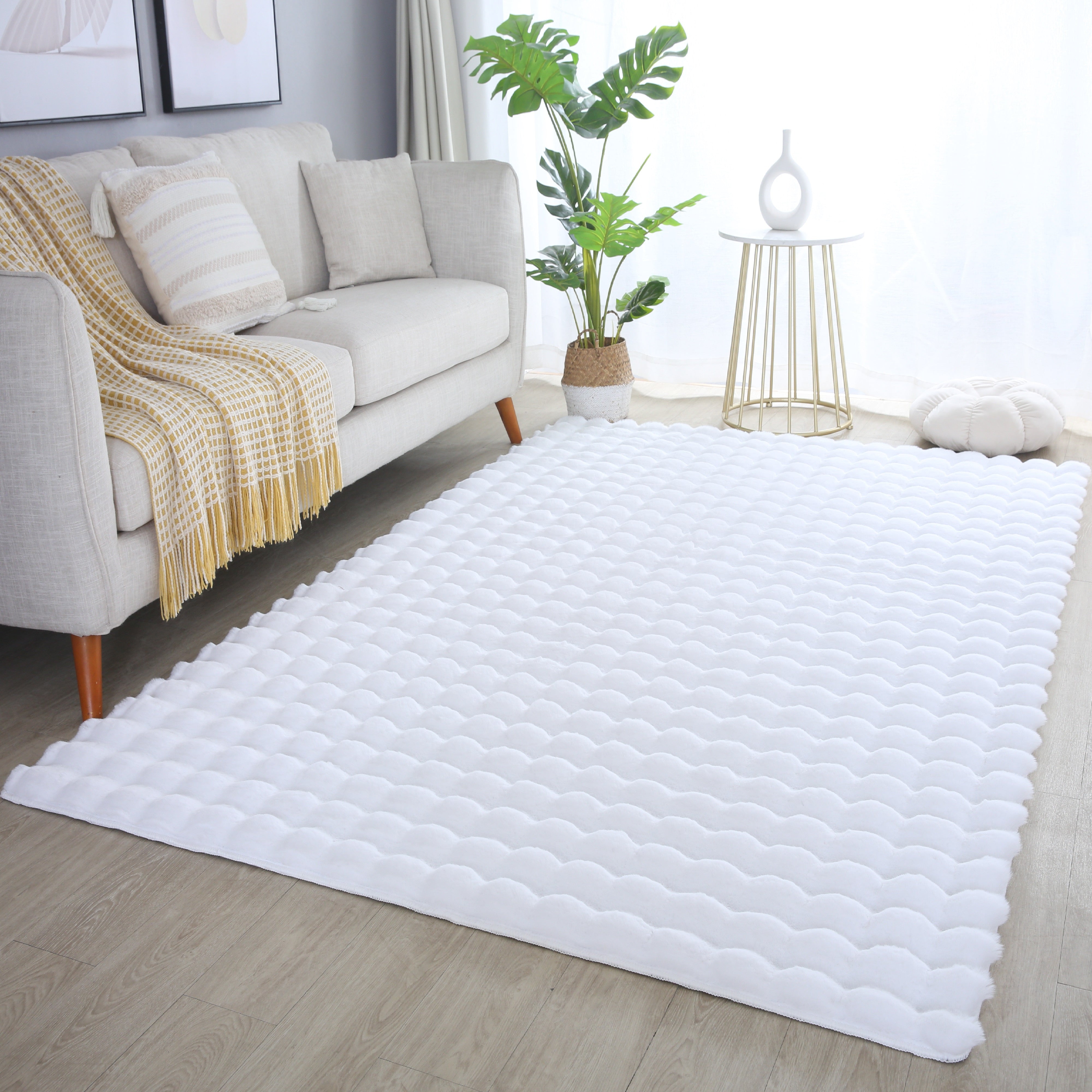 Hochflor-Teppich: luxuriös für ein elegantes Ambiente